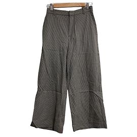 Autre Marque Calças largas cropped em lã stretch GALERIE VIE