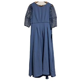 Autre Marque Vestido longo de renda Rire fete