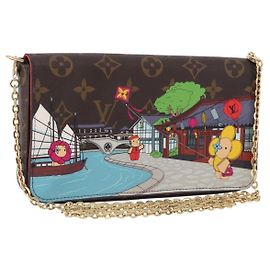 LOUIS VUITTON Monogram Vivienne Pochette Felice Shoulder Bag LV Auth ka6388SAM