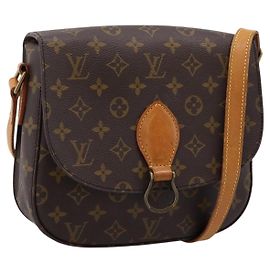 LOUIS VUITTON Monogram Saint Cloud GM Shoulder Bag M51242 LV Auth ep16034