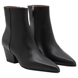 Paris Texas Botas de cano curto Bettina em pele preta