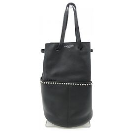 Autre Marque Bolso de mano J&M DAVIDSON en cuero negro