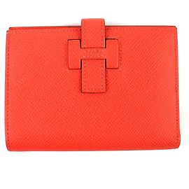 Carteira Bifold Hermès H Passant Epsom