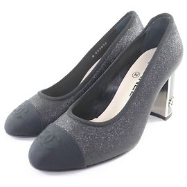 Chanel G33832 Pumps Black