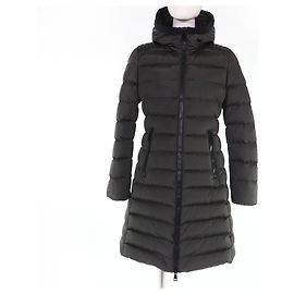 Abrigo de plumón Moncler TALEVE de nailon y cuero