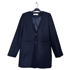 Autre Marque Blazer Longo Diana SKALL Studio Preto