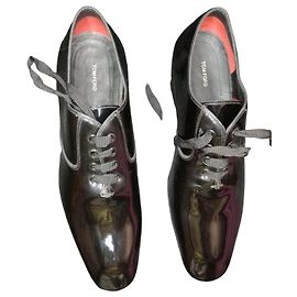 Scarpe Oxford Tom Ford in pelle verniciata nera