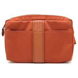 Hermès Hermes Acapulco Orange Pochette Waist Bag