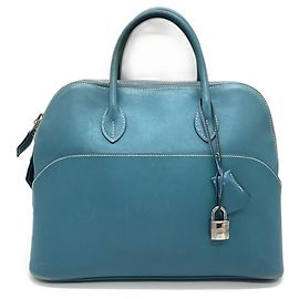 Hermès Bolso Hermes Bolide 1923 en Blue