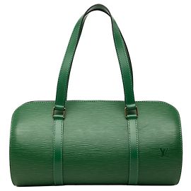Louis Vuitton Green Epi Soufflot