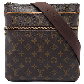 Louis Vuitton Brown Monogram Pochette Valmy