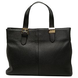 Bolso Tote Burberry de piel negra