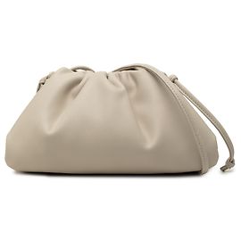 Bottega Veneta The Mini Pouch Crossbody in nappa bianca