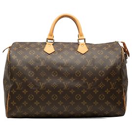 Louis Vuitton Brown Monogram Speedy 40