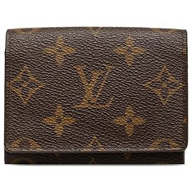 Louis Vuitton Brown Monogram Envelope Visitenkartenetui