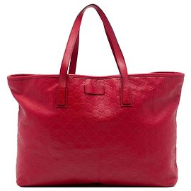 Bolso Tote Gucci Red Large Guccissima