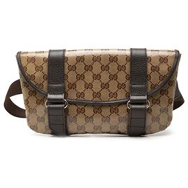 Bolso cinturón Gucci Beige GG Crystal