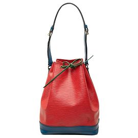 Louis Vuitton Red Epi Tricolor Noe GM
