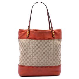 Gucci Beige Large GG Canvas Laidback Crafty Tote