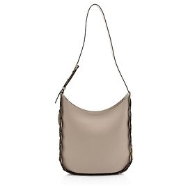 Chloé Chloe Darryl Medium Hobo em couro de bezerro granulado