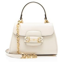 Gucci Leather Horsebit 1955 Mini Chain Top Handle