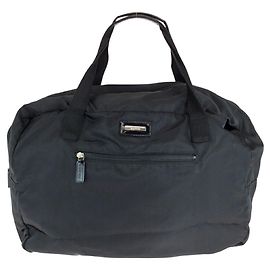 Sac Gucci Boston en nylon noir