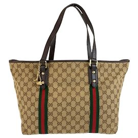Gucci Shelly Line Tote Bag