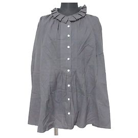 Autre Marque tumugu Camisa de manga comprida com gola de folhos