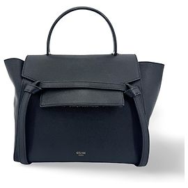 Céline Cinturón Celine Nano de piel de becerro
