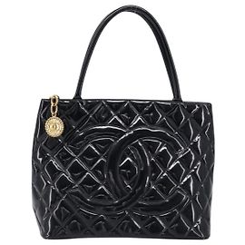 Chanel Medallion Quilted Patent