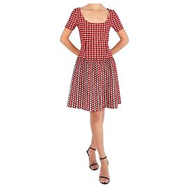 Vestido PRADA a cuadros – Colección Otoño-Invierno 2013 – Talla IT40 / S