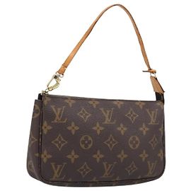 LOUIS VUITTON Monogram Pochette Accessoires Pouch M51980 LV Auth ep15840