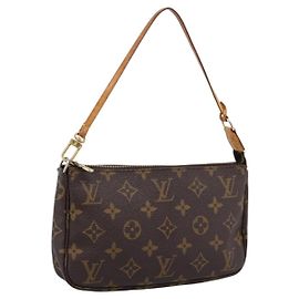 LOUIS VUITTON Monogram Pochette Accessoires Pouch M51980 LV Auth ep16209