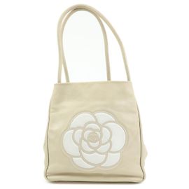Chanel Camellia Lambskin Medium
