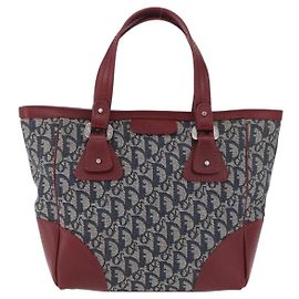 Christian Dior Vintage Trotter Zip Diorissimo Canvas Small