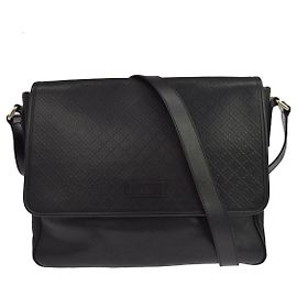 Gucci Lux Flap Messenger Diamante Leather Large