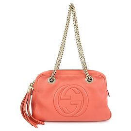 Gucci Soho Chain Zip Leather Medium
