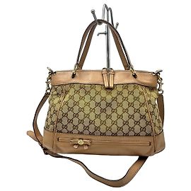 Borsa Tote Gucci Princy in tela monogram e pelle