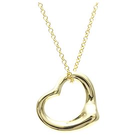 Tiffany & Co. Colgante Elsa Peretti Open Heart Oro Amarillo 18K 16mm