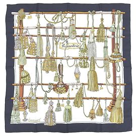 Hermès Pañuelo Hermes Carre 90 Passementerie Tassel