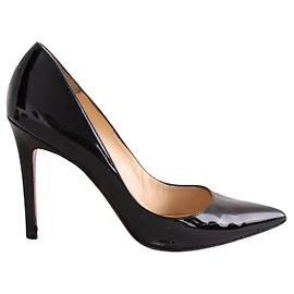 Escarpins Christian Louboutin en cuir noir