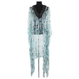 Missoni Strandkleid aus blauer Seide