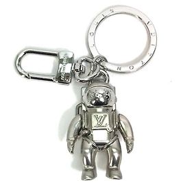 Louis Vuitton Astronauten-Schlüsselanhänger Silber