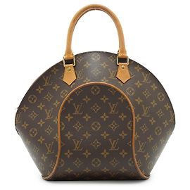 Louis Vuitton Bolso de mano Satchel Ellipse MM de lona Monogram Vintage