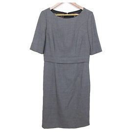 Autre Marque Brooks Brothers Loro Piana Wollkleid