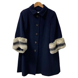 Autre Marque Abrigo Rene de mezcla de lana y angora