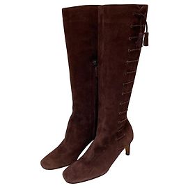 Autre Marque Botas longas de camurça Brunomagli