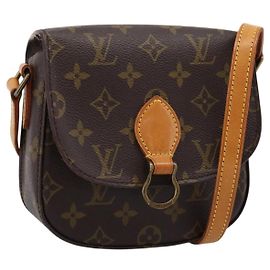 LOUIS VUITTON Monogram Saint Cloud PM Shoulder Bag M51244 LV
