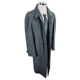Abrigo Christian Dior Monsieur-Lana y Cachemira (30%)-Prince de Galles- certificado