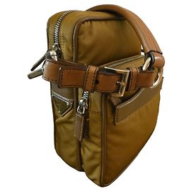 Bolso Prada de nailon marrón